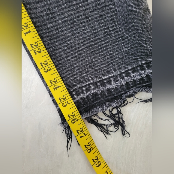 RARE LEVIS blank tab jeans with button fly and frayed hem - Picture 10 of 11